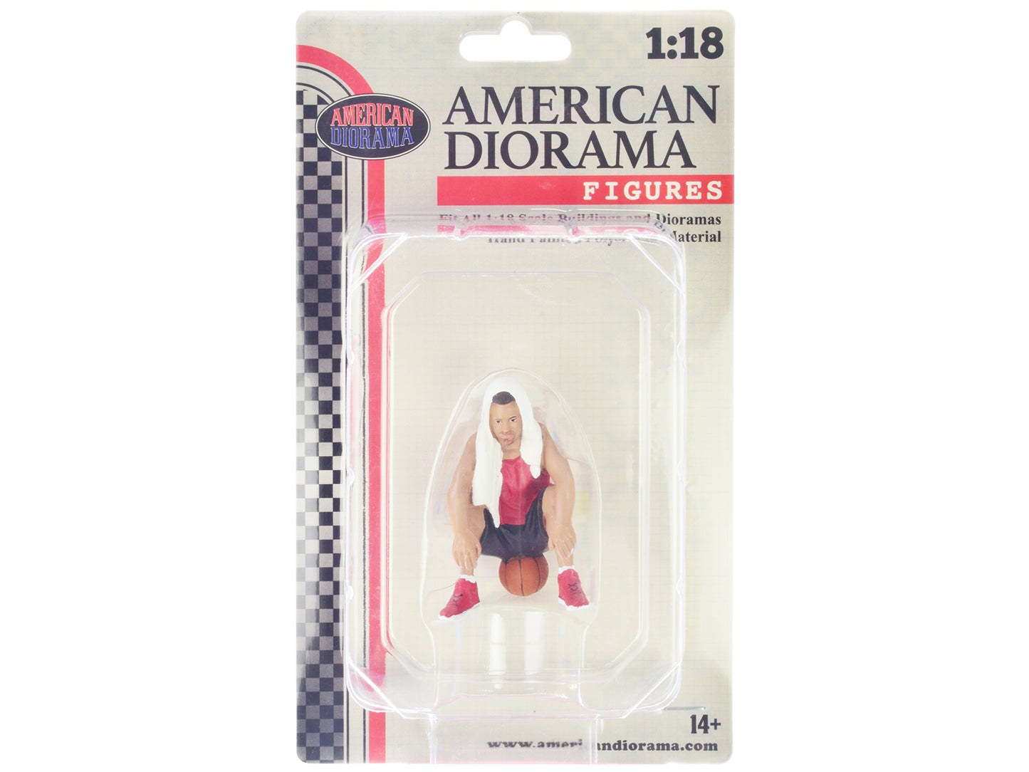 "Figure18 Series 1" Figure 707 for 1/18 Scale Models by American Diorama <h2>"Figure18 Diorama</h2> <p>High-quality diecast model car perfect collectors and enthusiasts. Features detailed interior ext
