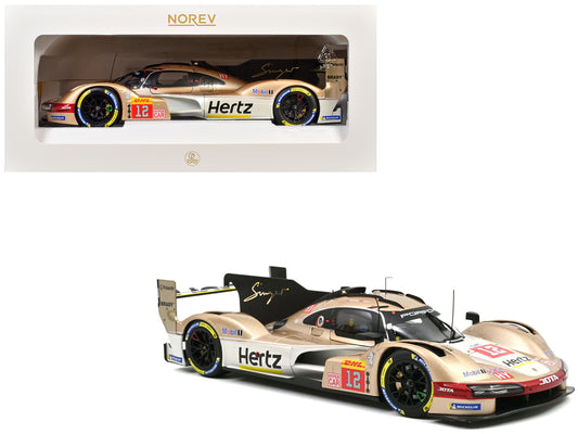 Porsche 963 #12 Callum Ilott - Will Stevens "Hertz Team Jota" Winner "6 Hours of Spa-Francorchamps" (2024) 1/18 T&y Diecast Model Car by Norev