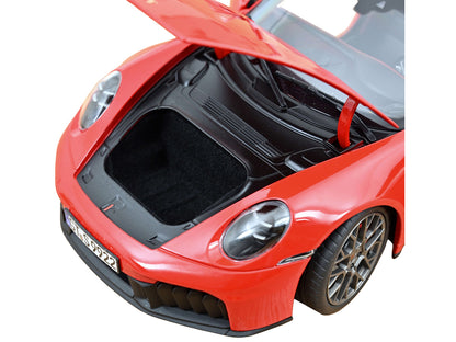 2024 Porsche 911 Carrera 4 GTS Guards Red 1/18 Diecast Model Car by Norev