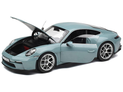 2023 Porsche 911 S/T Meissen Blue 1/18 T&y Diecast Model Car by Norev