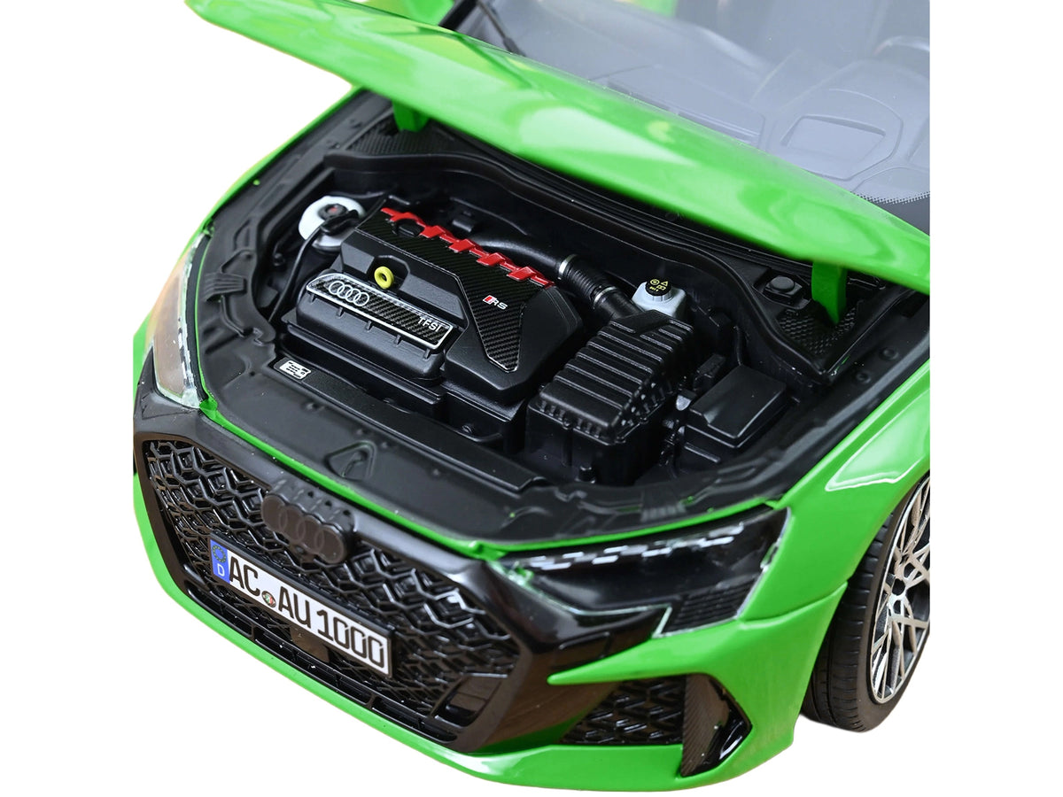 2025 Audi RS 3 Kyalami Green with Moonroof 1/18 Diecast by Norev
