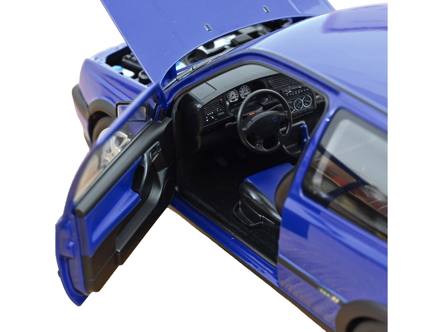 1994 Volkswagen Golf GTI Color Concept Jazz Blue 1/18 Diecast Model Car by Norev