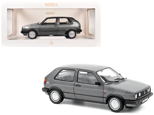 1989 Volkswagen Golf Champion Gray Metallic 1/18 T&y Diecast Model Car by Norev