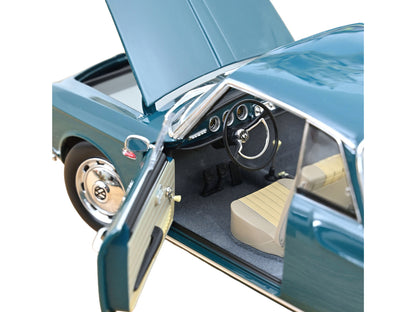 1963 Volkswagen Karmann Ghia 1500 Smaragd Green 1/18 Diecast Model Car by Norev