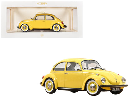 1973 Volkswagen 1303 Beetle Pastel Yellow 1/18 Diecast by Norev