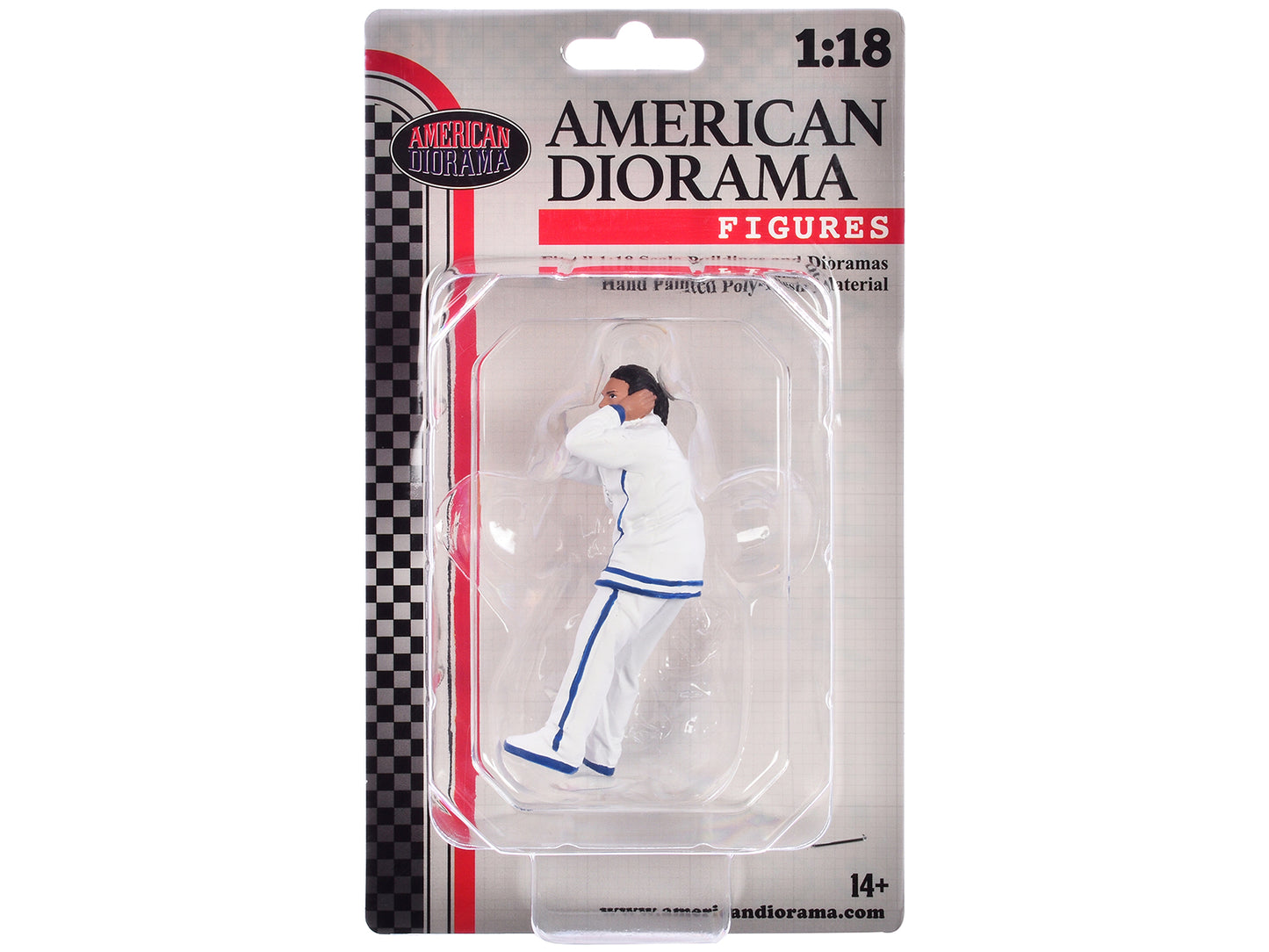 "Figure18 Series 2" Figure 6 for 1/18 Scale Models by American Diorama <h2>"Figure18 Diorama</h2> <p>High-quality diecast model car perfect collectors and enthusiasts. Features detailed interior exter