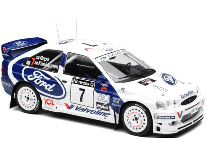 Ford Escort WRC #7 Juha Kankkunen - Juha Repo 2nd Place "RAC Rally" 1/18 Diecast