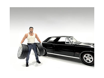 "Muscle Mechanics" Figure #1 for 1/24 Scale Models by American Diorama <h2>"Muscle Diorama</h2> <p>High-quality diecast model car perfect collectors and enthusiasts. Features detailed interior exterio