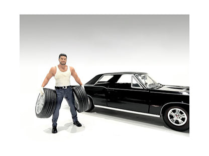"Muscle Mechanics" Figure #1 for 1/18 Scale Models by American Diorama <h2>"Muscle Diorama</h2> <p>High-quality diecast model car perfect collectors and enthusiasts. Features detailed interior exterio