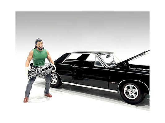 "Muscle Mechanics" Figure #5 for 1/18 Scale Models by American Diorama <h2>"Muscle Diorama</h2> <p>High-quality diecast model car perfect collectors and enthusiasts. Features detailed interior exterio