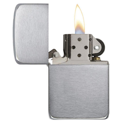 Zippo Windproof Lighter L&M 1941 Replica Brushed Chrome