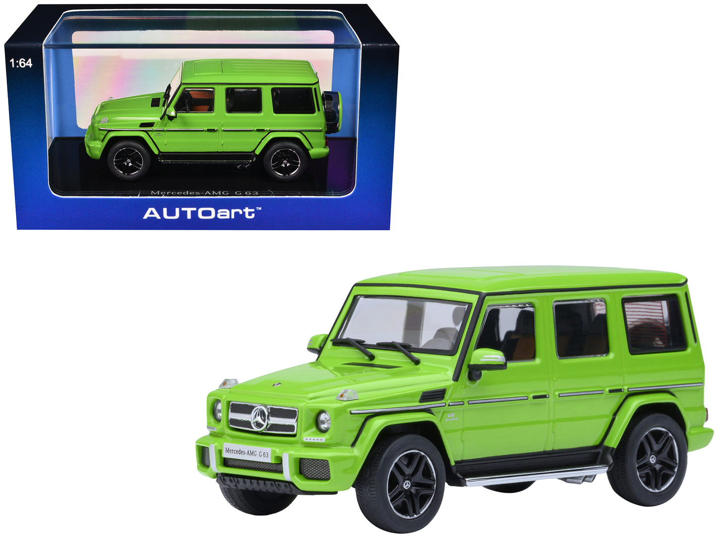 2017 Mercedes-Benz AMG G 63 Alien Green 1/64 Model Car by Autoart <h2>2017 Autoart</h2> <p>High-quality diecast perfect for collectors and enthusiasts. Features detailed interior exterior craftsmanshi