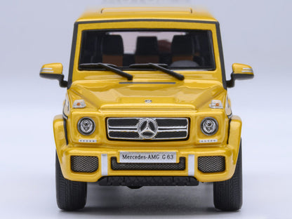 2017 Mercedes-Benz AMG G 63 Solar Beam Yellow 1/64 Model Car by Autoart <h2>2017 Autoart</h2> <p>High-quality diecast perfect for collectors and enthusiasts. Features detailed interior exterior crafts