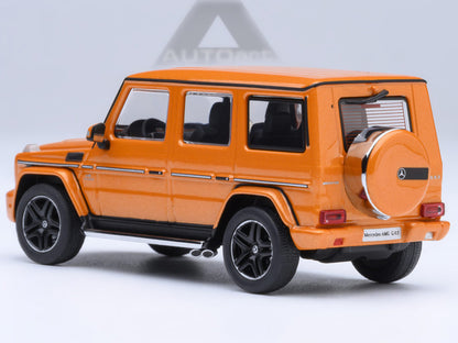2017 Mercedes-Benz AMG G 63 Sunset Beam Orange 1/64 Model Car by Autoart <h2>2017 Autoart</h2> <p>High-quality diecast perfect for collectors and enthusiasts. Features detailed interior exterior craft