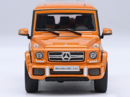 2017 Mercedes-Benz AMG G 63 Sunset Beam Orange 1/64 Model Car by Autoart <h2>2017 Autoart</h2> <p>High-quality diecast perfect for collectors and enthusiasts. Features detailed interior exterior craft