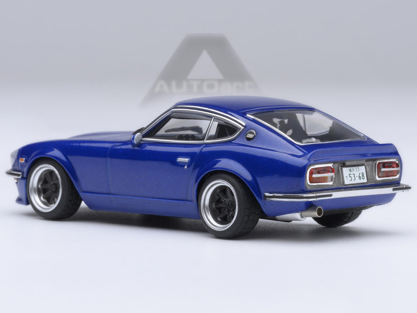 Nissan Fairlady Z RHD (Right Hand Drive) "Akuma No Z" Blue Metallic "Wangan Midnight - Comic #4 Version" Manga 1/64 Model Car by Autoart <h2>Nissan Autoart</h2> <p>High-quality diecast perfect for col