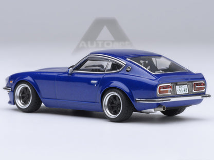 Nissan Fairlady Z RHD (Right Hand Drive) "Akuma No Z" Blue Metallic "Wangan Midnight - Comic #4 Version" Manga 1/64 Model Car by Autoart <h2>Nissan Autoart</h2> <p>High-quality diecast perfect for col