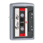 Zippo Cassette Tape - Street Chrome
