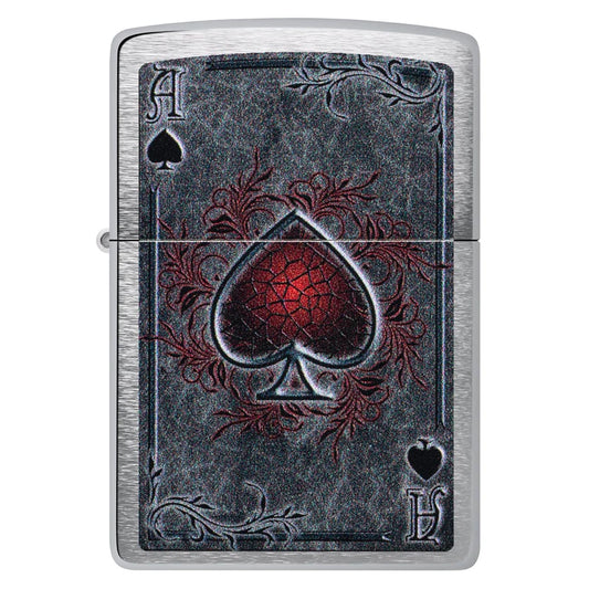 Zippo Ace of Spades - Antiqued Ace Design