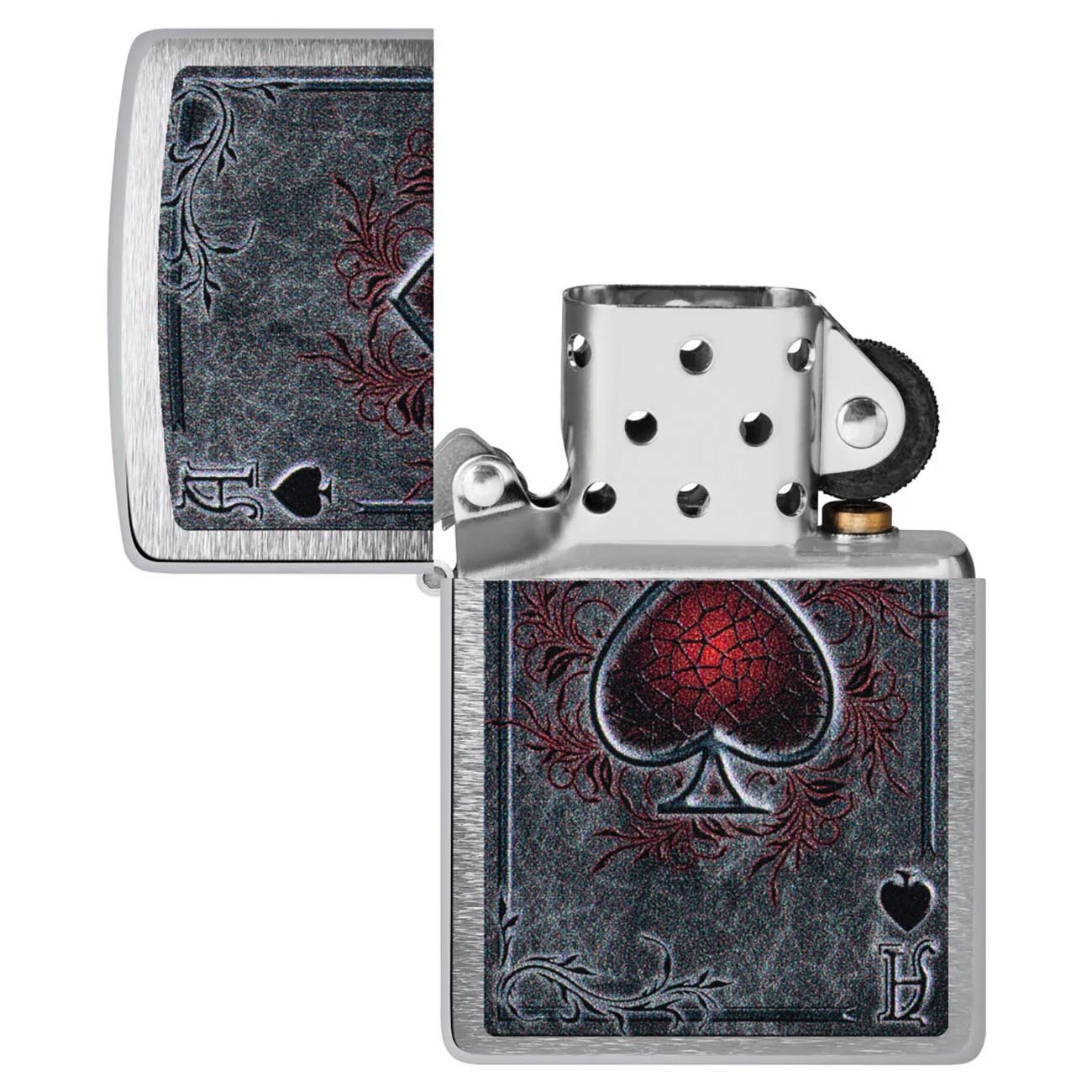 Zippo Ace of Spades - Antiqued Ace Design