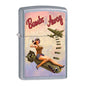 *207BOMBS* Zippo 80778 Windproof Lighter - Pinup Nose Art
