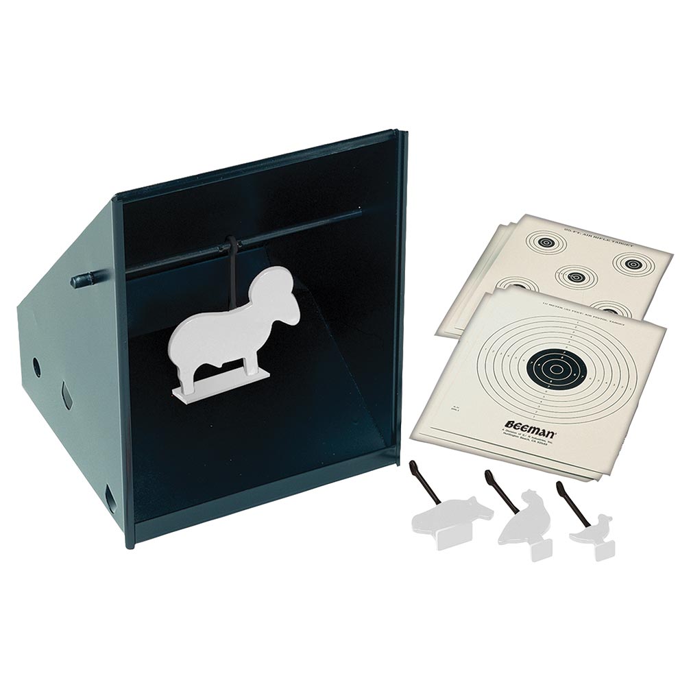 Beeman Pellet Trap w SG Targets & 4 Silhouettes