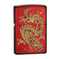 Zippo 79095 Windproof Lighter Golden Dragon (Candy Apple Red)