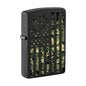 *218CAMOFLAG* Zippo 80983 Windproof Lighter Camouflage United States Flag Black Matte