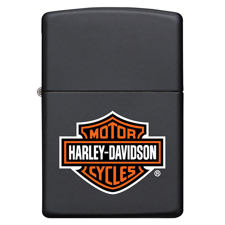 Zippo Windproof Lighter L&M Harley-Davidson® Design Black