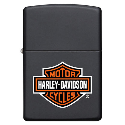 Zippo Windproof Lighter L&M Harley-Davidson® Design Black