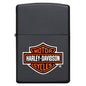 Zippo Windproof Lighter L&M Harley-Davidson® Design Black