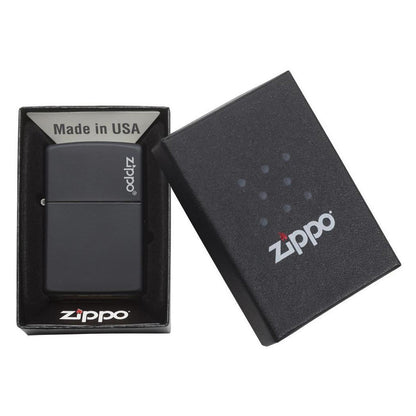 Zippo Windproof Lighter L&M Black Matte w/Zippo Logo