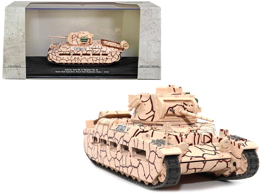 Infantry Tank Mk. II "Matilda" Mk. III "Griffin" "Malta Tank Squadron Royal Tank Regiment Malta 1942" 1/43 T&y Diecast Model by AFVs of WWII