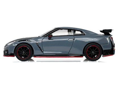2024 Nissan GT-R (R35) NISMO RHD (Right Hand Drive) Stealth Gray with Carbon Top and Hood "Tokyo Torque" Series 10 1/64 T&y Diecast Model Car by Greenlight