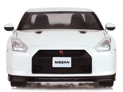 2007 Nissan GT-R (R35) Pearl White with Gold Wheels "Tokyo Torque" Series 10 1/64 T&y Diecast Model Car by Greenlight