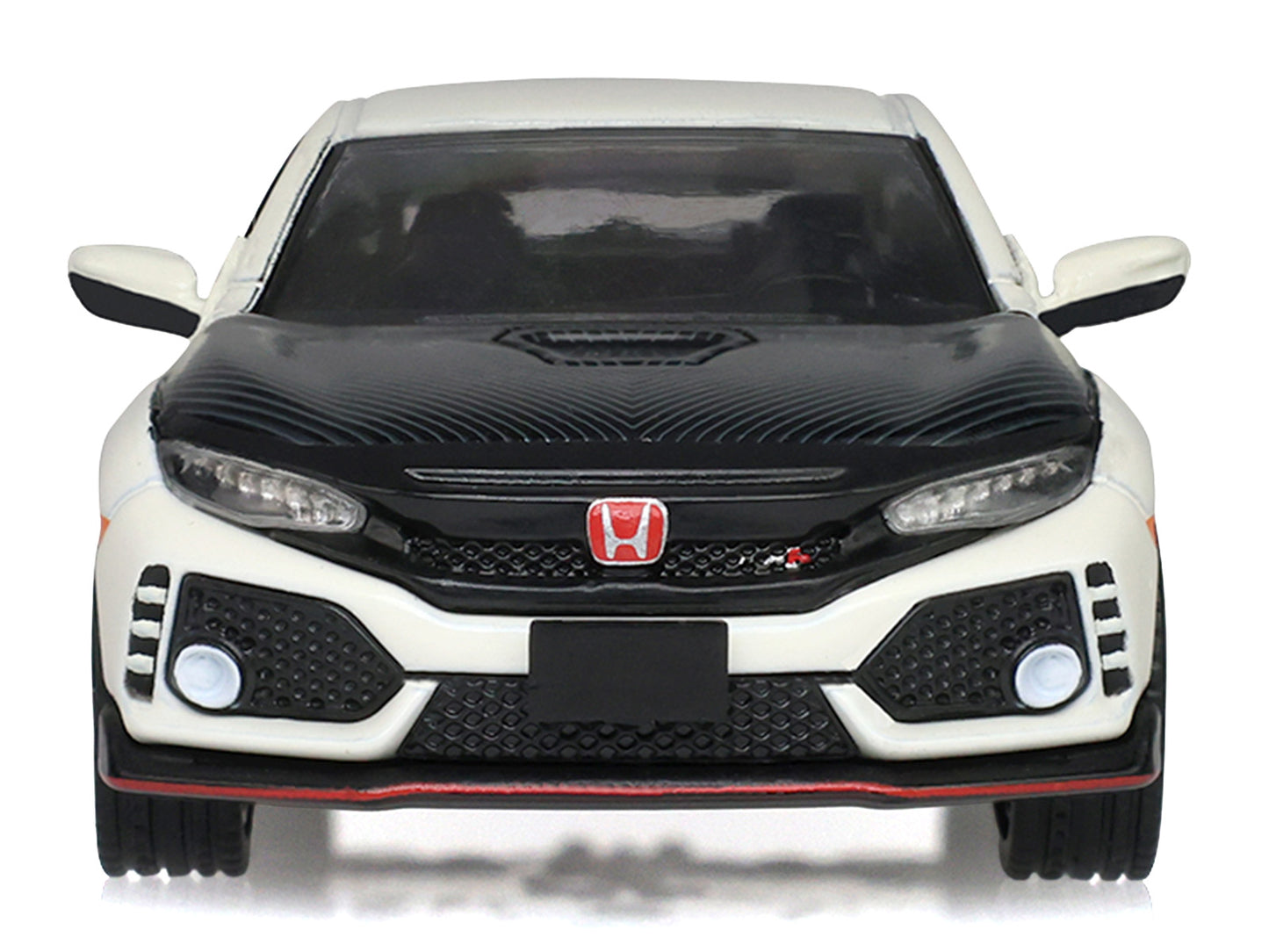 2018 Honda Civic Type-R (FK8) RHD (Right Hand Drive) Championship White with Carbon Hood "Tokyo Torque" Series 10 1/64 T&y Diecast Model Car by Greenlight