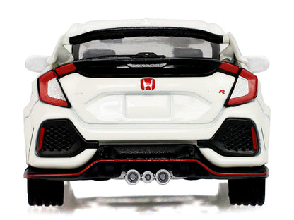 2018 Honda Civic Type-R (FK8) RHD (Right Hand Drive) Championship White with Carbon Hood "Tokyo Torque" Series 10 1/64 T&y Diecast Model Car by Greenlight
