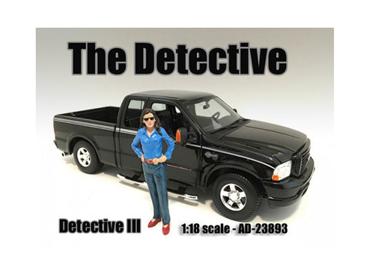 "The Detective #3" Figure For 1:18 Scale Models by American Diorama <h2>"The Diorama</h2> <p>High-quality diecast model car perfect collectors and enthusiasts. Features detailed interior exterior craf