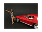 Hitchhiker 2 piece Figurine Set (Green Shirt) for 1/18 Scale Model Cars by American Diorama