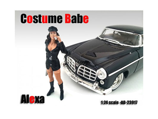Costume Babe Alexa Figure For 1/24 Scale Models by American Diorama <h2>Costume Diorama</h2> <p>High-quality diecast model car perfect collectors and enthusiasts. Features detailed interior exterior c