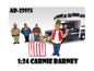 Carnie Barney "Trailer Park" Figure For 1:24 Scale Model Cars by American Diorama <h2>Carnie Diorama</h2> <p>High-quality diecast car perfect collectors and enthusiasts. Features detailed interior ext