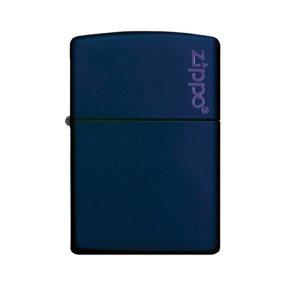 Zippo Windproof Lighter L&M Navy Matte w/Zippo Logo
