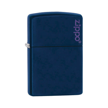 Zippo Windproof Lighter L&M Navy Matte w/Zippo Logo