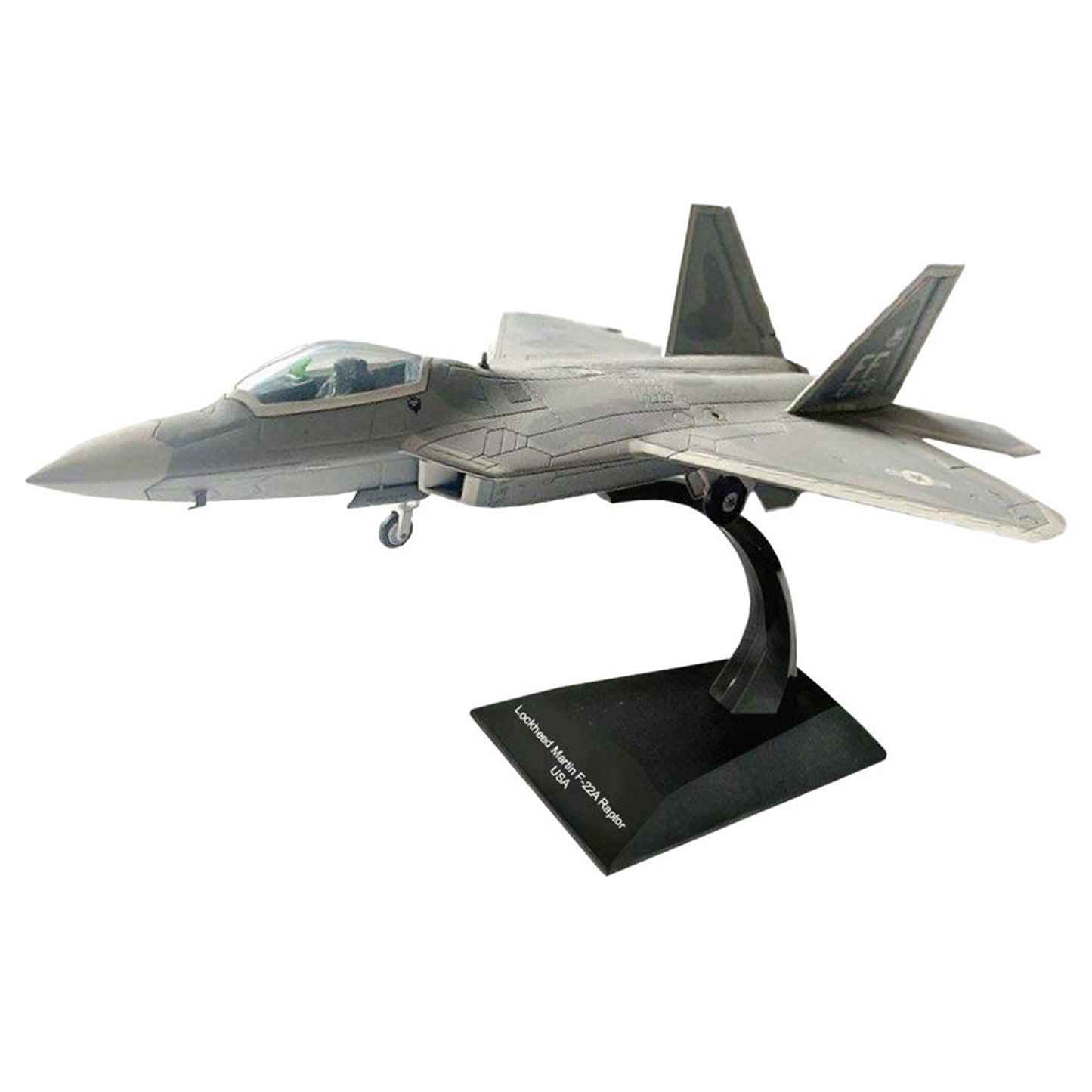 Lockheed Martin F-22A Raptor Aircraft "1st FW 94th FS" United States Air Force 1/72 T&y Diecast Model by Militaria Die Cast