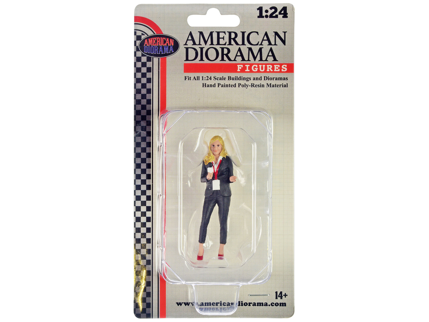 "On-Air" Figure 1 for 1/24 Scale Models by American Diorama <h2>"On-Air" Diorama</h2> <p>High-quality diecast model car perfect collectors and enthusiasts. Features detailed interior exterior craftsma