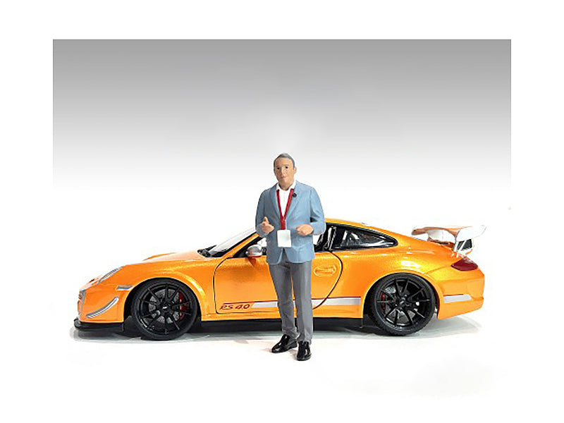 "On-Air" Figure 2 for 1/24 Scale Models by American Diorama <h2>"On-Air" Diorama</h2> <p>High-quality diecast model car perfect collectors and enthusiasts. Features detailed interior exterior craftsma