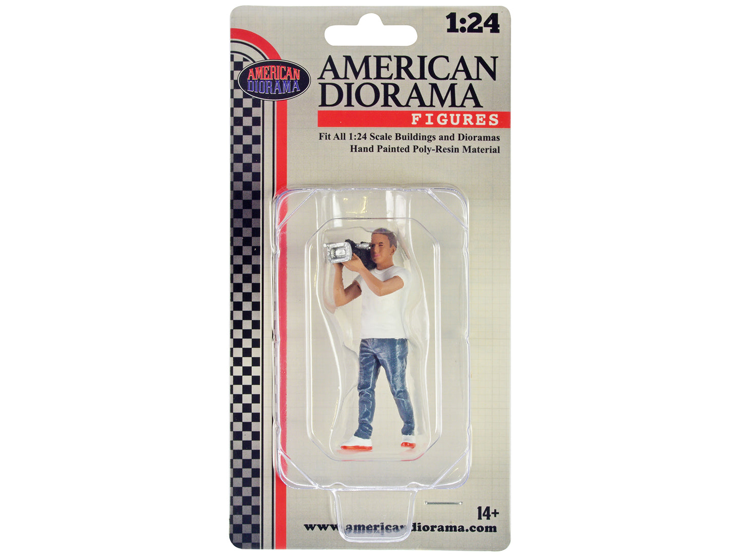"On-Air" Figure 3 for 1/24 Scale Models by American Diorama <h2>"On-Air" Diorama</h2> <p>High-quality diecast model car perfect collectors and enthusiasts. Features detailed interior exterior craftsma