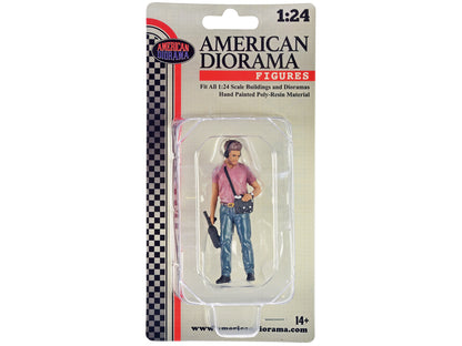 "On-Air" Figure 4 for 1/24 Scale Models by American Diorama <h2>"On-Air" Diorama</h2> <p>High-quality diecast model car perfect collectors and enthusiasts. Features detailed interior exterior craftsma