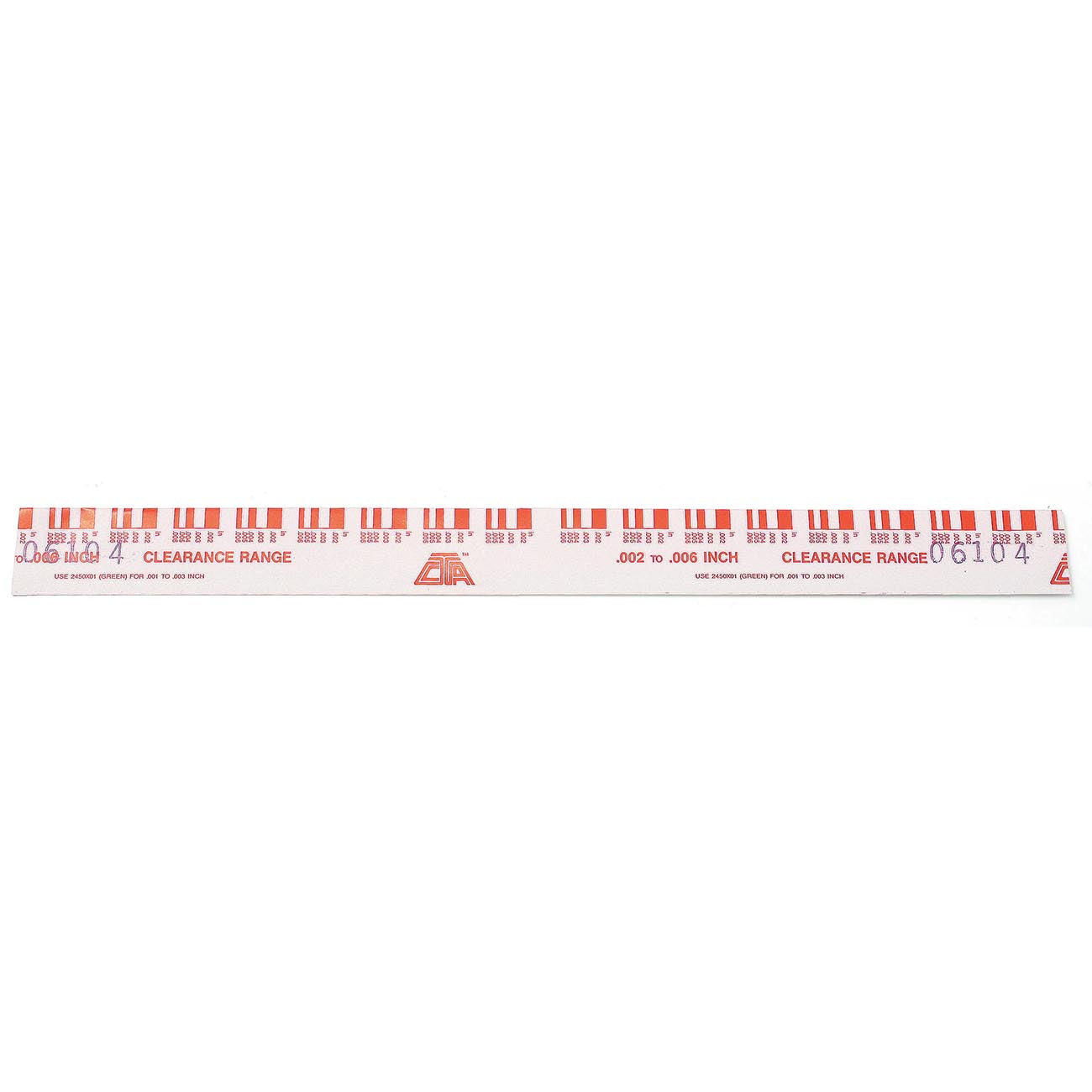 CTA Plastigage Set - For Measuring without Micrometer (2-Piece)