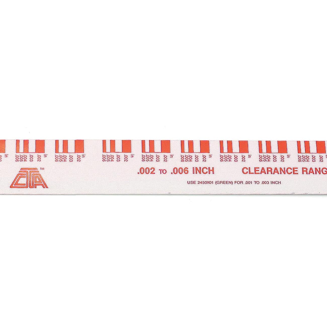 CTA Plastigage Set - For Measuring without Micrometer (2-Piece)